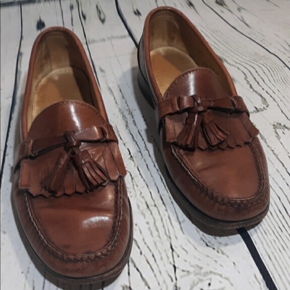 Men’s Paul Stuart Leather Loafers with Tassle